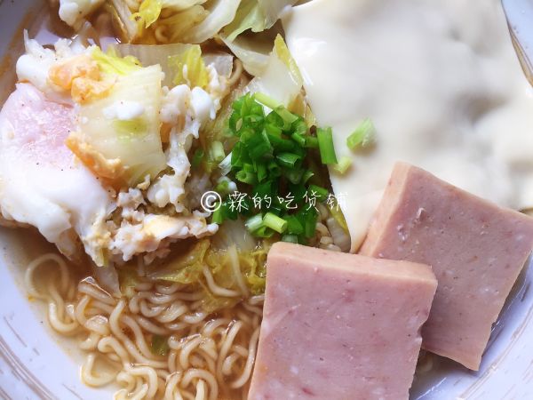 一碗有腔调的方便面