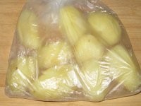 焦黄的油炸土豆饼