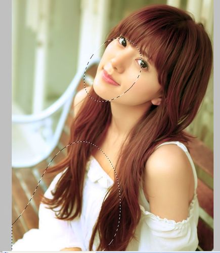 Photoshop给过曝的人物图片润色