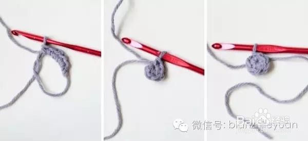 彩虹坐垫的钩法