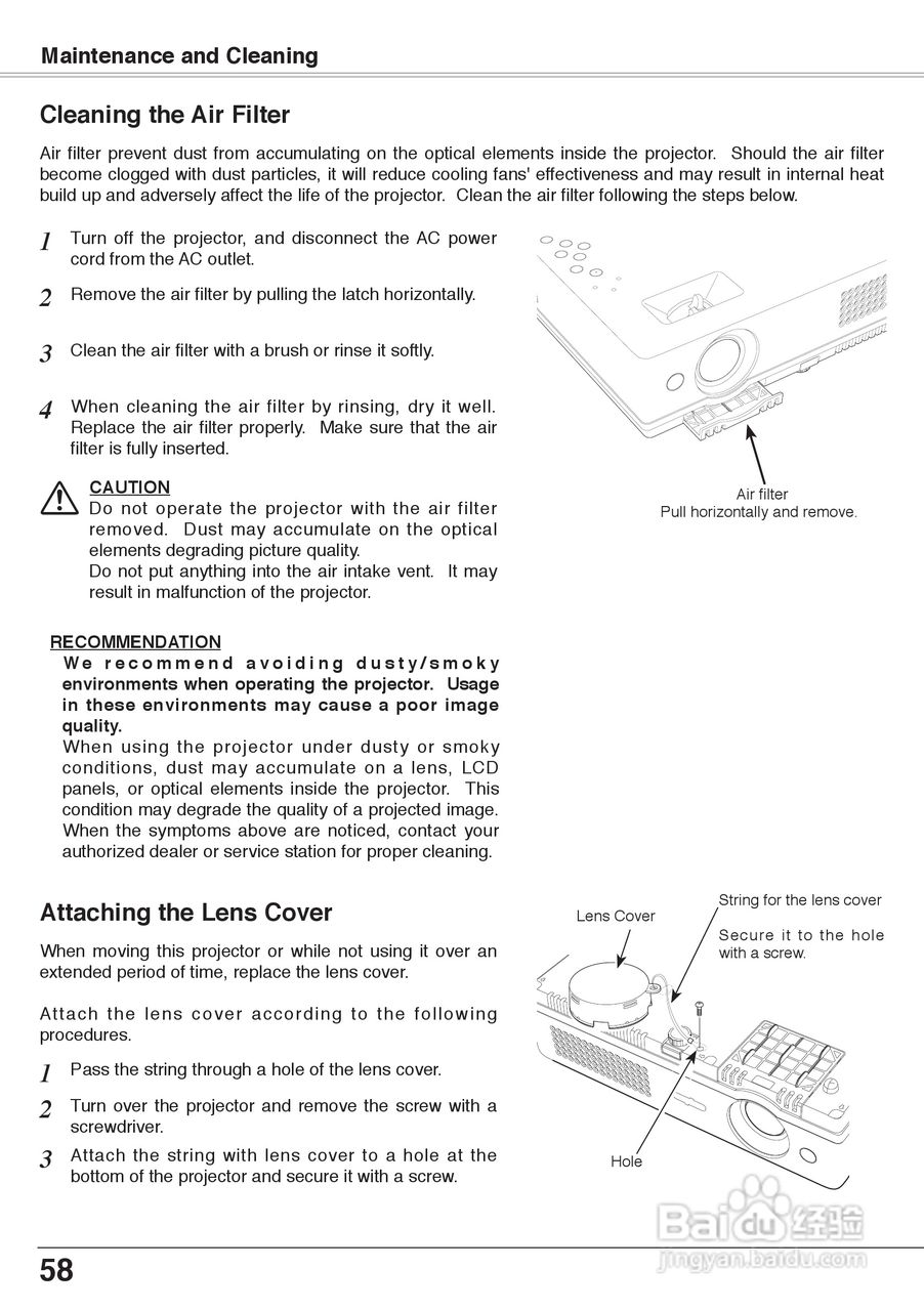 三洋 PLC-XW60投影机说明书:[6]