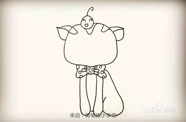 简笔画-可爱的猫咪