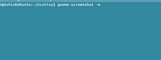 如何使用gnome-screenshot截取屏幕