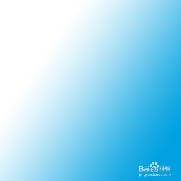 ps中蓝白渐变背景图片怎么做