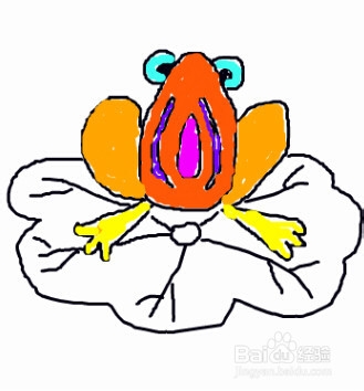 一分钟2变小青蛙(儿童数字创意画)