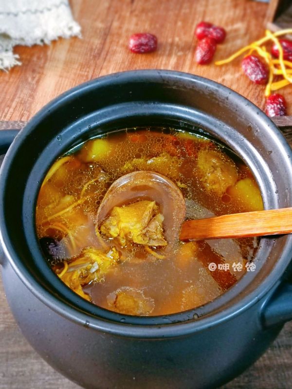 虫草花山药鸡汤