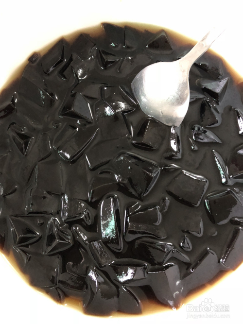 教你怎么做广式黑凉粉