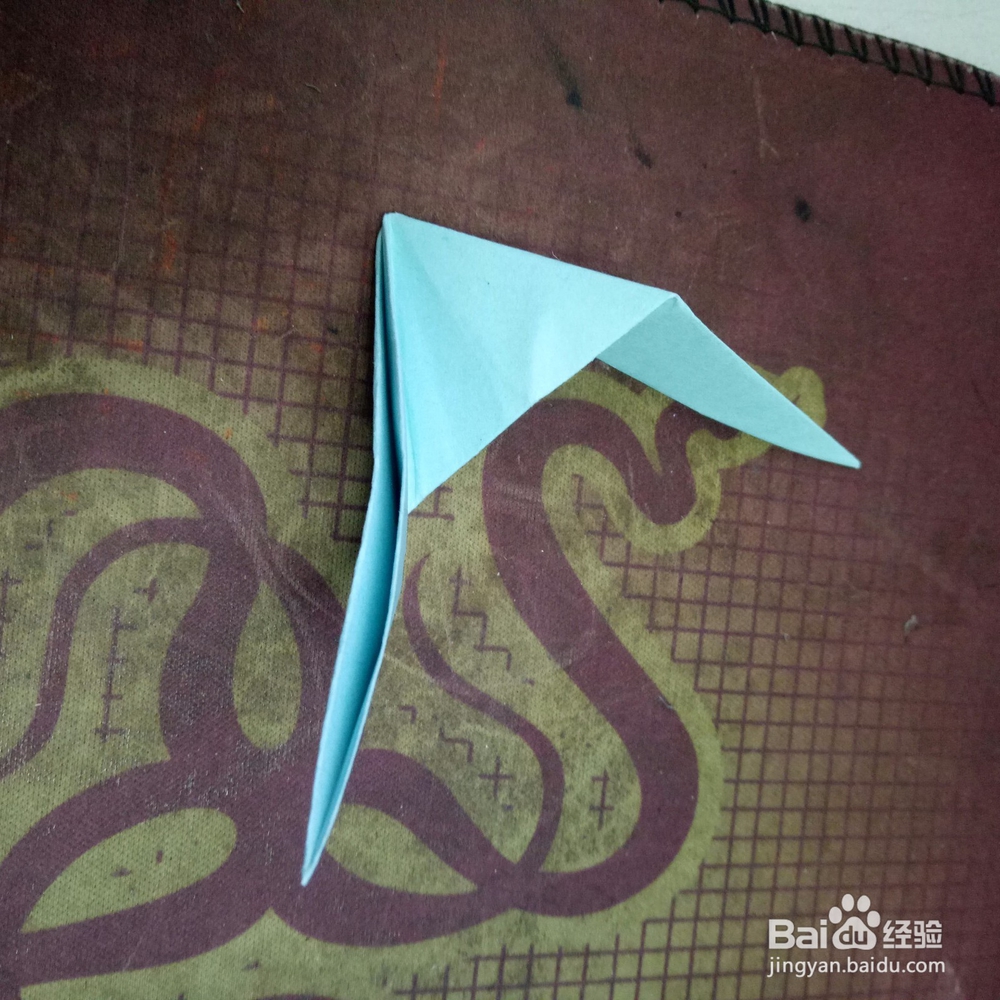 旋转花的折纸方法