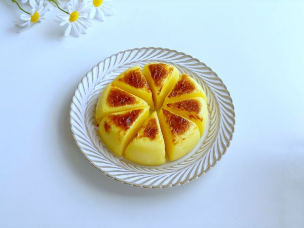 空气炸锅烤牛奶