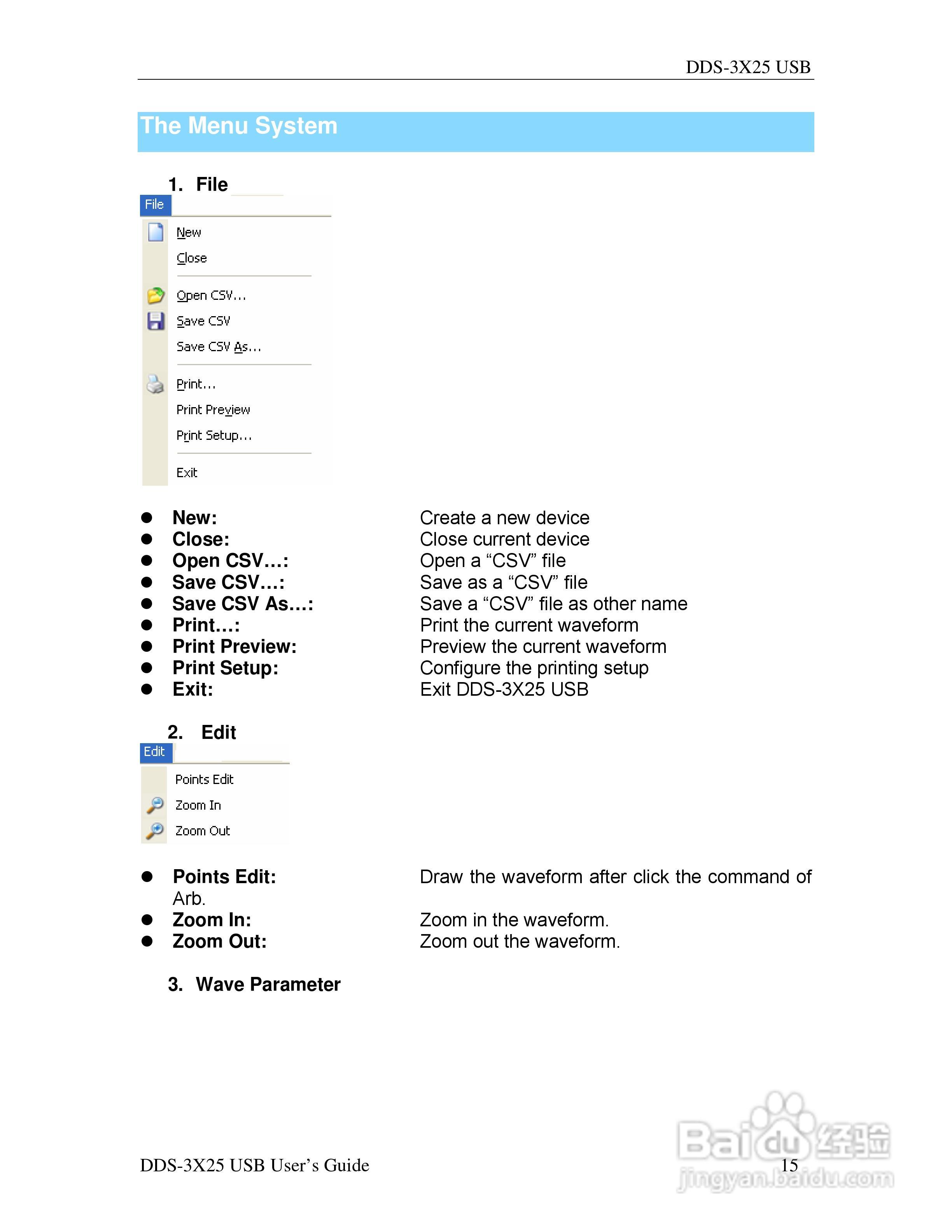 USB 函数/任意波形信号发生器 DDS-3X25说明书:[2]