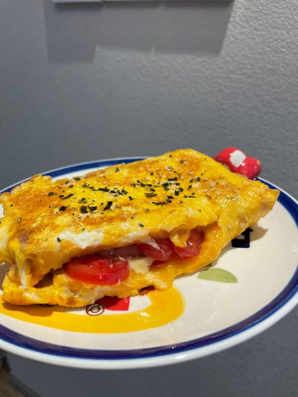 芝士火腿蛋包吐司