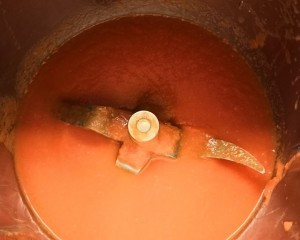 养生食补番茄豌豆白玉羹的做法