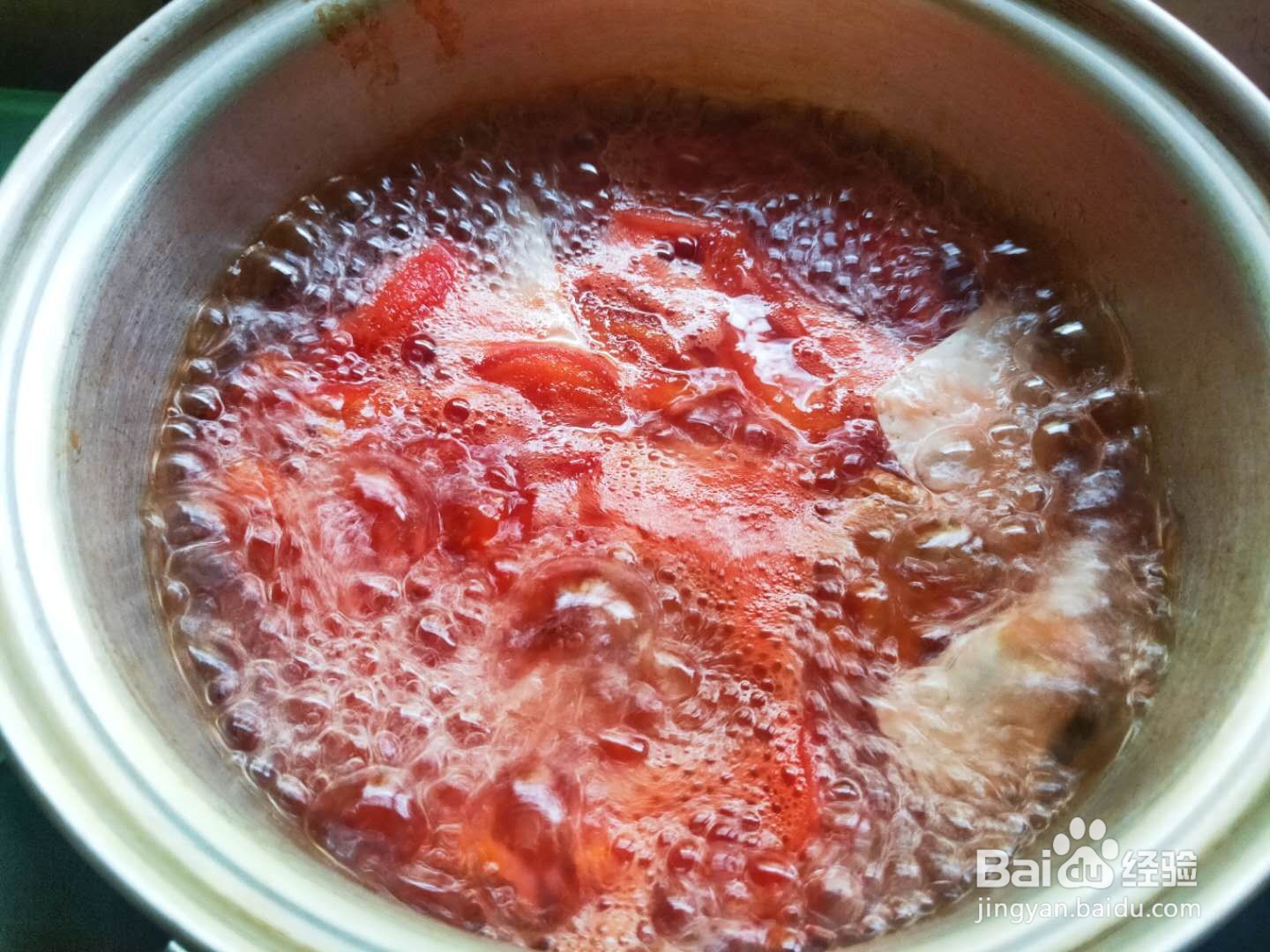 素西红柿豆腐汤---养生菜系列