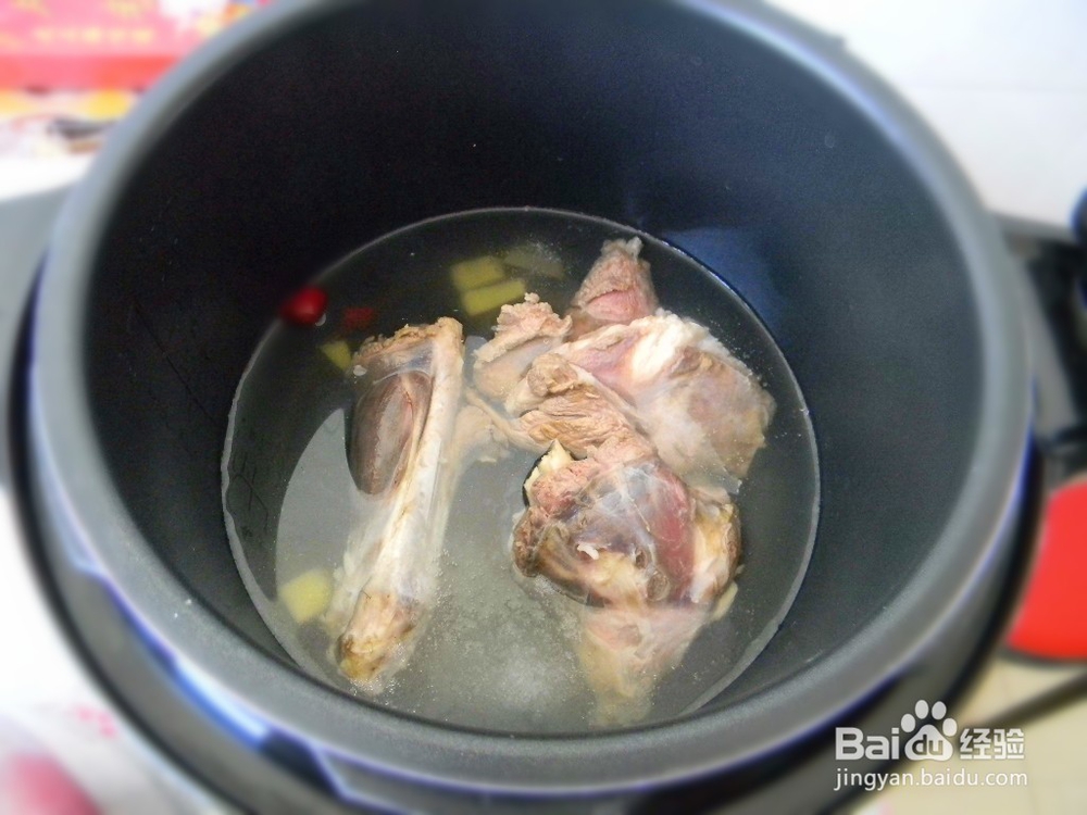 秋季可以做了——羊腿白菜汤