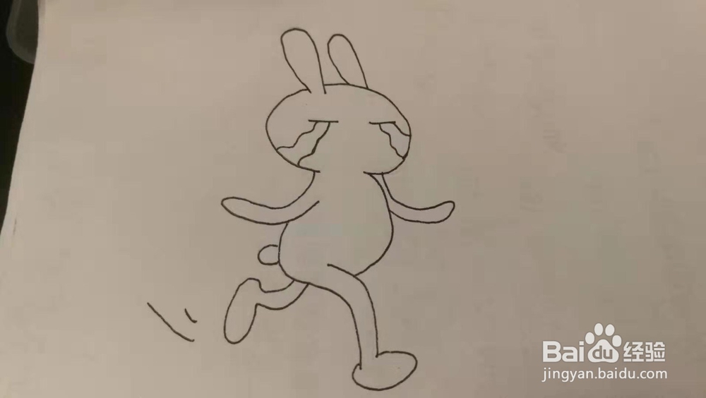 兔斯基---简笔画