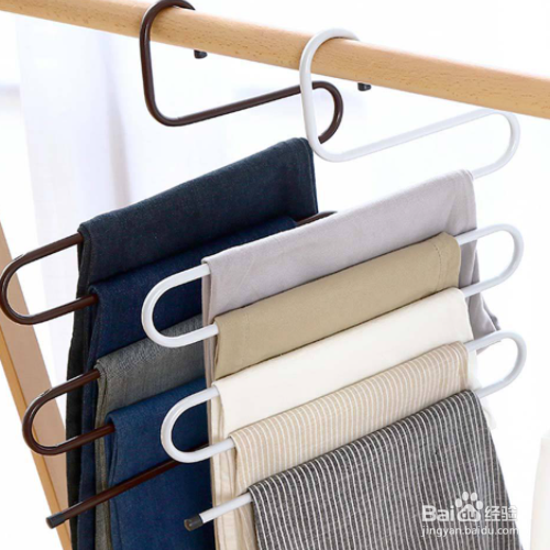 裤架怎么挂裤子