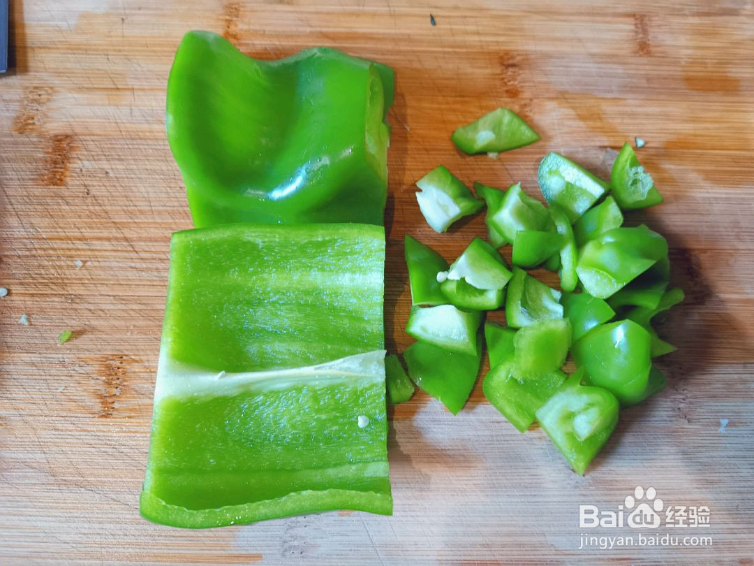 茄丁儿面的做法