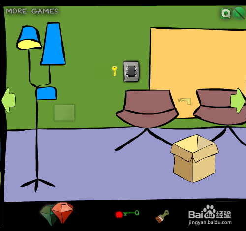 涂鸦房间逃脱攻略：[1]