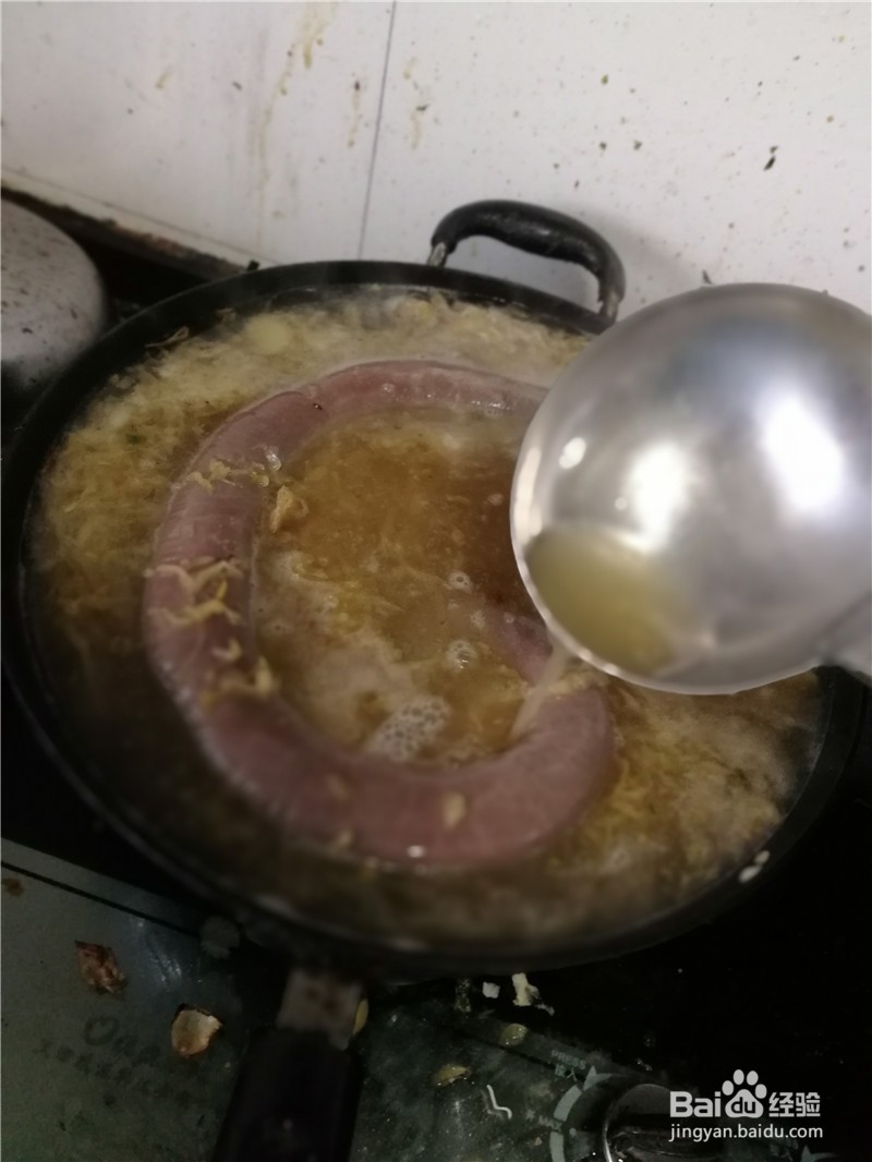 猪血肠的煮法