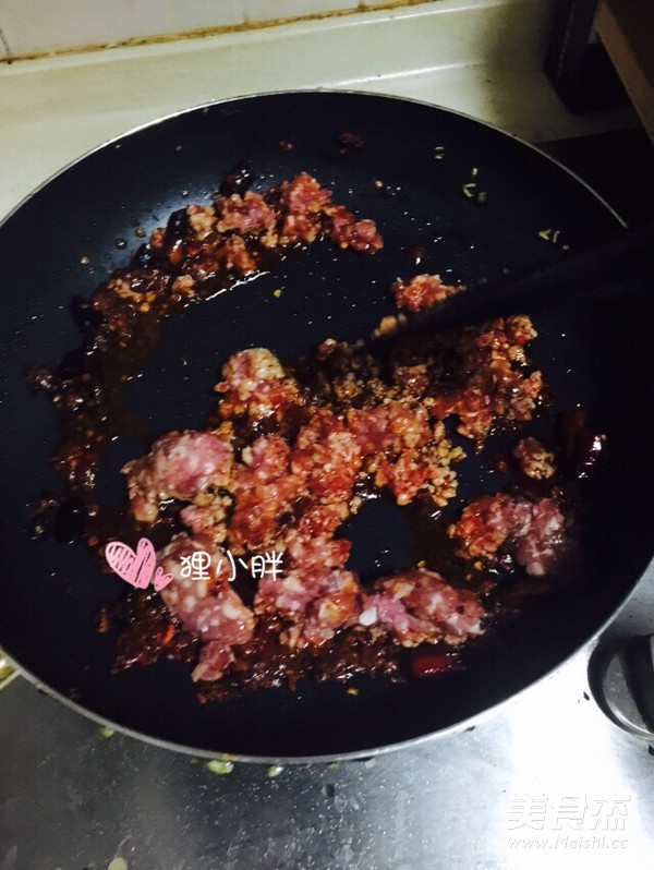 肉沫四季豆的做法