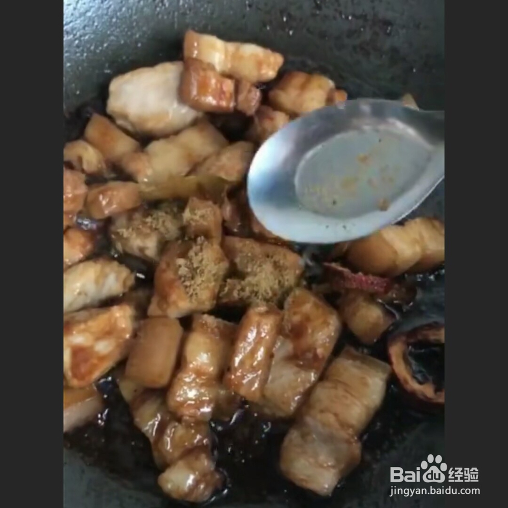 五花酱焖大豆腐做法教程