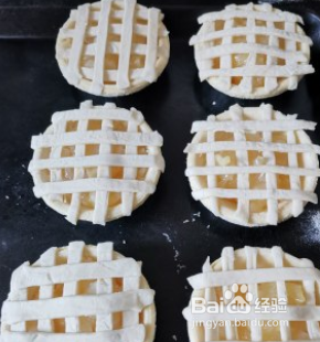 简单版蛋挞菠萝派做法,一看就会