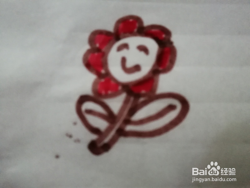 怎么样用简笔画画花