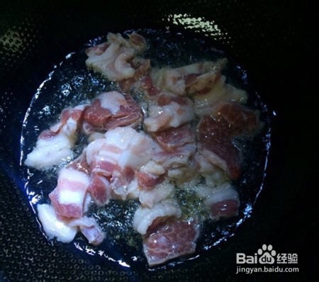 大白菜炒五花肉