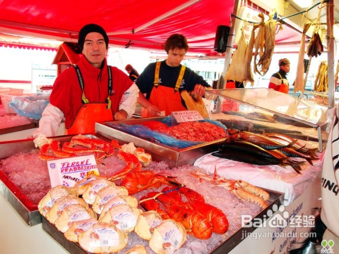 【挪威】卑尔根鱼市，海鲜食客的饕餮大餐