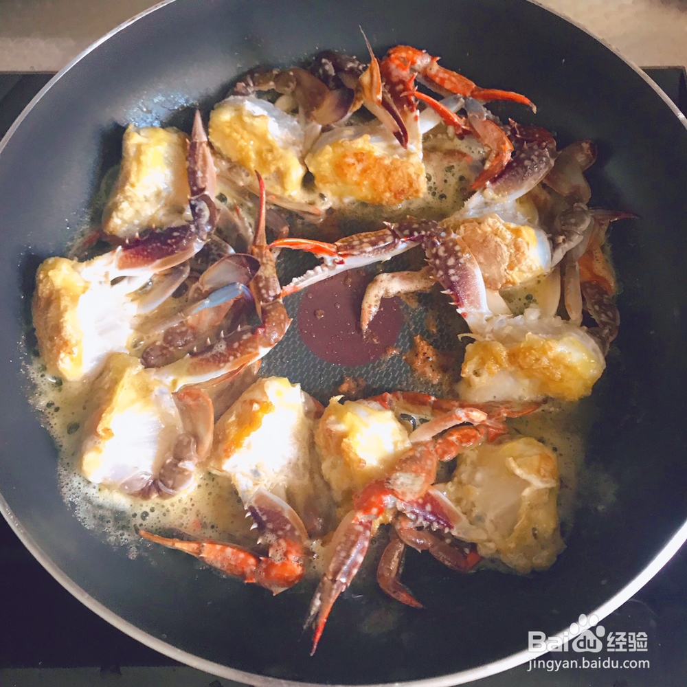 新手适合做的梭子蟹芝士年糕