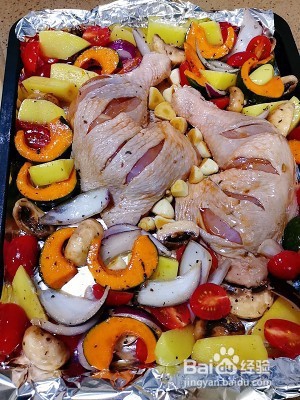 怎么做美味的法式田园烤鸡腿