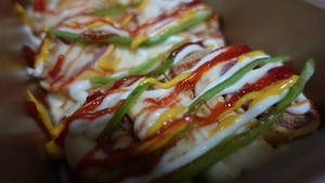 火腿芝士肉松吐司的做法