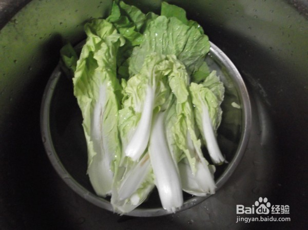 海米炒白菜的做法