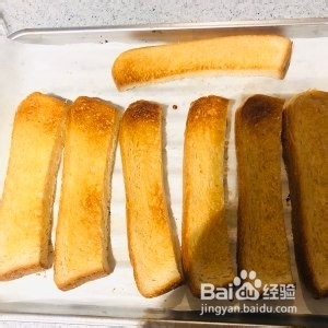 外酥内软的浓香土司片