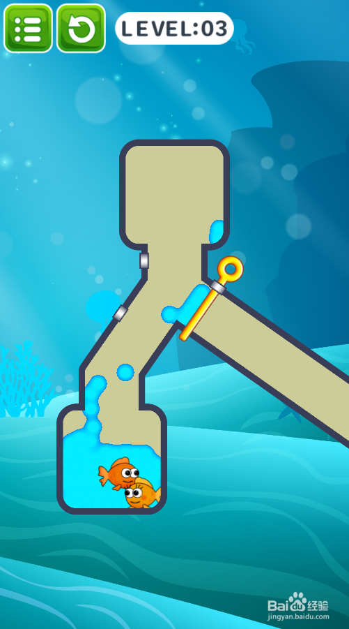 帮帮那两条小金鱼的Level 3怎样通关?