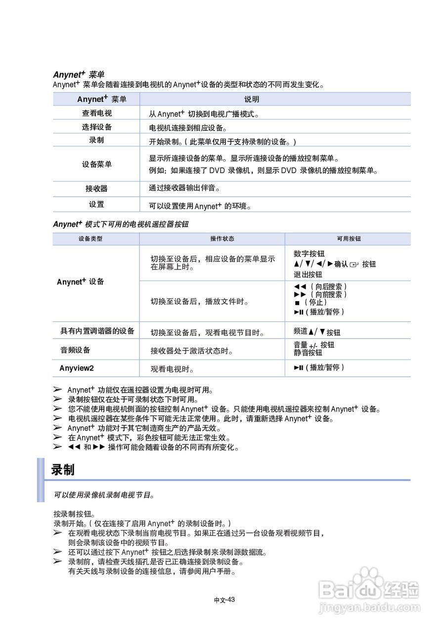 三星LA70F91B液晶彩电使用说明书:[5]