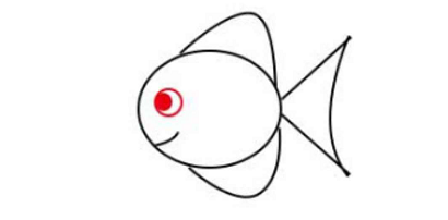 简笔画如何画小鱼