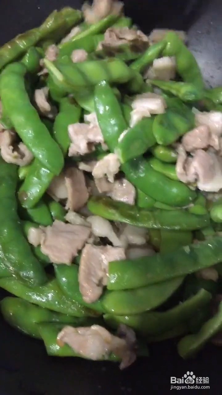 怎么炒好吃的芸豆猪肉？