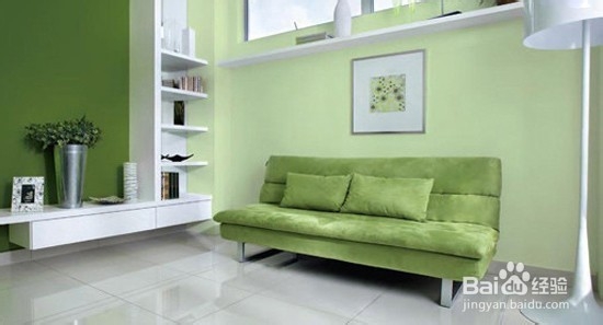 让你的客厅增加点俏皮色