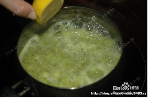 秦岭鲜都猕猴桃果酱的制作方法