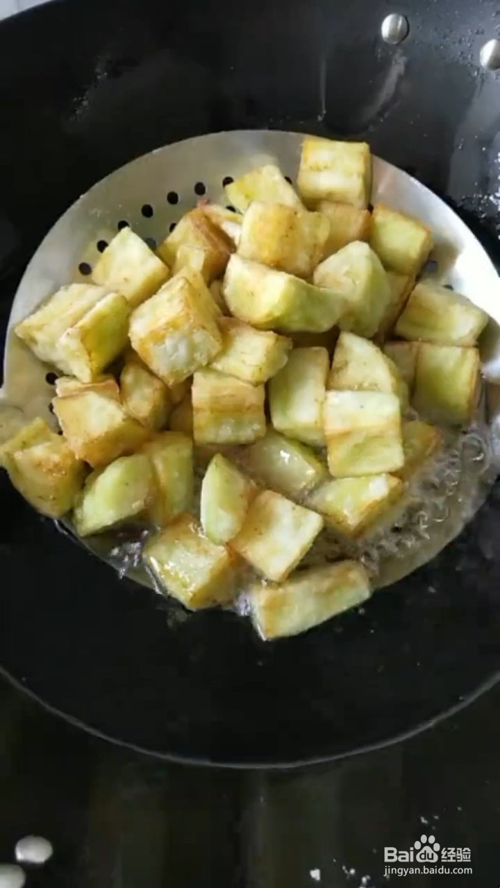 在家怎么煮超级好吃又下饭的糖醋茄子