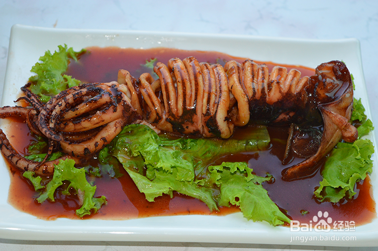 教你怎么做浇汁鱿鱼