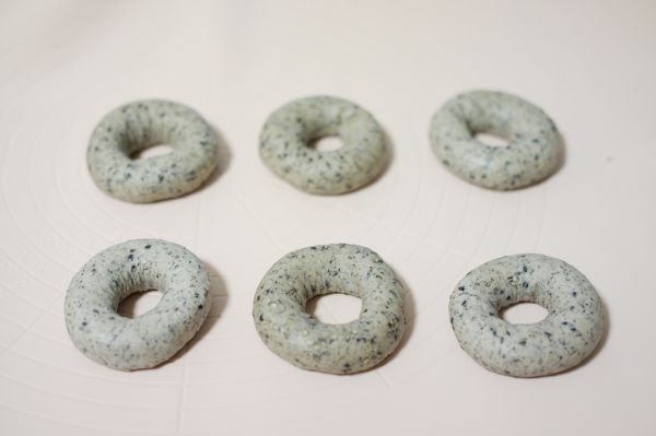 #2018年我学会的一道菜#低卡芝麻贝果