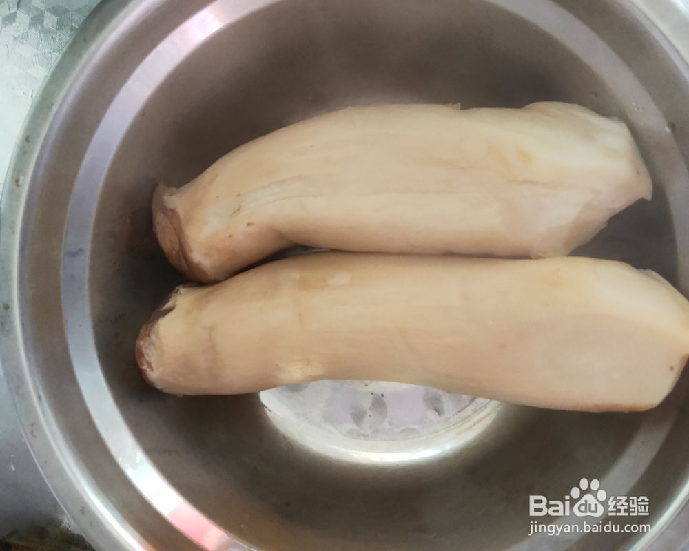 非常简单的凉拌杏鲍菇