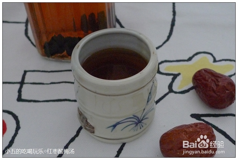 酸梅汤的做法：[2]红枣酸梅饮