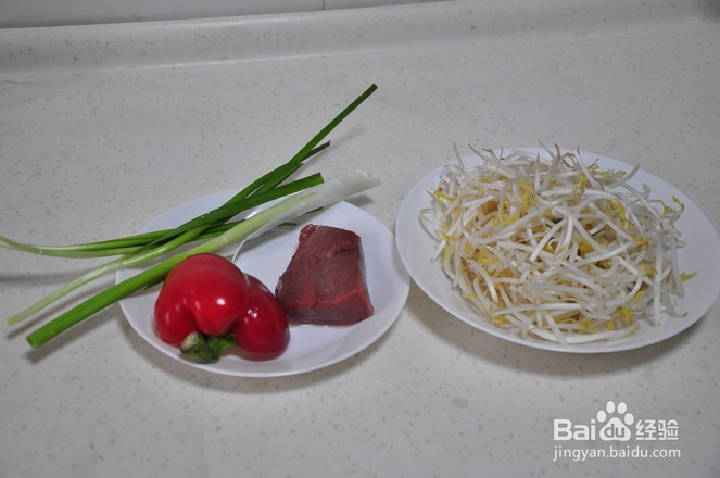教你做豆芽炒肉丝