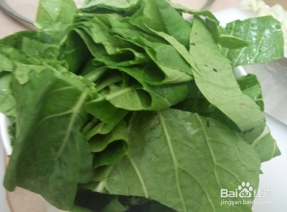 家常菜之肉片炒青菜