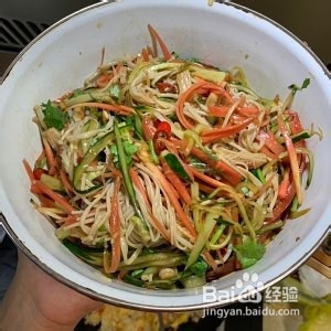 凉拌三丝的做法