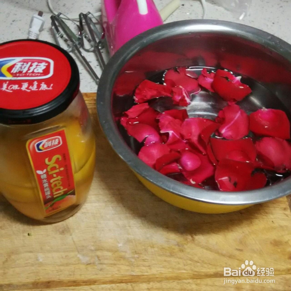 无法抵挡的玫瑰花蛋糕