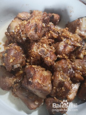 蒜香排骨的做法